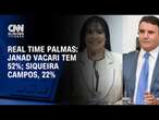 Real Time Palmas: Janad Vacari tem 52%; Siqueira Campos, 22% | AGORA CNN