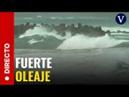 DIRECTO: Vista de la costa de Taiwán a la llegada del tifón Bavi