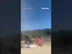 DUST UP: Kids scatter as twister spins in #shorts #viral #foxnews #us #fox #weather #tornado