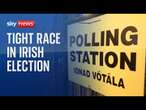 Sinn Fein narrowly ahead of Fine Fael in Ireland election, says exit poll