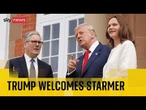 Immigration, Gaza and free speech: Trump and Starmer talk to the press at Turnberry