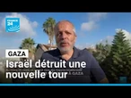 Gaza : Israël détruit une nouvelle tour, au moins 55 morts ce samedi • FRANCE 24