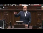 Zembaczyński zachęca do wotum zaufania Tuska, atakując Prawo i Sprawiedliwość