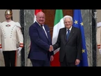 Mattarella riceve il cancelliere austriaco Stocker