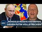 WLADIMIR PUTIN: Machtdemonstration? Kremlchef reist trotz internationalem Haftbefehl in die Mongolei