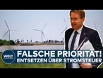 KEINE STROMSTEUER-SENKUNG: CDU-Ministerpräsident Günther spricht von falscher Priorität