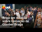 Conselho de Ética tem briga em votação de cassação de Glauber Braga após encerramento da discussão