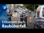Raubüberfall im Saarland: Entsetzen nach tödlichen Schüssen auf Polizisten
