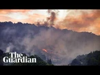 Wildfires rage in parts of France and Spain after record heatwave