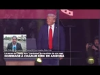 "Donald Trump a navigué entre l'hommage à Charlie Kirk et le discours de campagne" • FRANCE 24