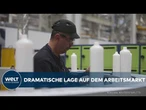 BITTERE ZAHLEN FÜR DEUTSCHLAND: Mehr Arbeitslose als im Vorjahr