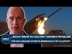 UKRAINE-KRIEG: "Nicht zu halten" Große Probleme für Kiew! Experte überrascht mit deutlicher Analyse