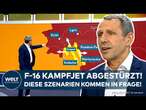 PUTINS KRIEG: F-16 Kampfjet der Ukraine abgestürzt! Diese Szenarien und Ursachen kommen in Frage!