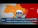 UKRAINE-KRIEG: Überraschende Umfrage! Mehrheit der Deutschen würde Gebietsabtretungen akzeptieren