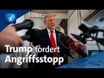 Krieg in Nahost: Trump warnt vor Gegenschlägen