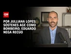 Análise: Sóstenes age como bombeiro; Eduardo nega recuo | CNN ARENA