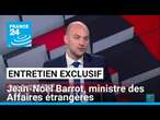 REPLAY : retrouvez l'entretien exclusif de Jean-Noël Barrot, ministre des Affaires étrangères