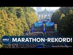 BERLIN-MARATHON: Neuer Teilnehmerrekord bei 50. Jubiläum! 54.200 Läufer erreichen das Ziel