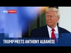 Trump welcomes Australian Prime Minister to the White House
