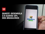 Quaest: Com 69% endividados, Desenrola 2.0 ajudou 10% dos brasileiros | CNN PRIME TIME
