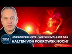 PUTINS KRIEG: Russische Drohnen-Übermacht ‒ Der ukrainischen Nachschub für Pokrows-Kessel in Gefahr