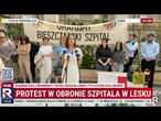 „TU CHODZI O NASZE ŻYCIE!”. Wielki protest w obronie Szpitala w Lesku!