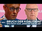 BERLIN: Koalition vor dem Aus? SPD äußert sich zum heißen Herbst I STIMME AM MORGEN