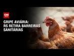 RS retira barreiras sanitárias contra gripe aviária | LIVE CNN