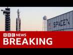 Nasa spacecraft blasts off to hunt alien life on a distant moon | BBC News