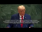Trump all'Onu: Immigrazione illegale sta distruggendo vostri Paesi, dovete fare qualcosa