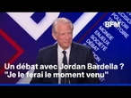 Dominique de Villepin accuse Jordan Bardella de "faire le jeu de la division de la société"
