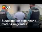 Contrabandistas acusados de matar 4 migrantes são presos na Espanha