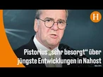 Pistorius: Situation in Nahost entwickelt sich „ganz eindeutig in die falsche Richtung“