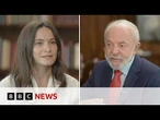 I have no relationship with Trump, Brazil's President Lula tells BBC | BBC News