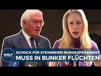 ISRAEL: Schock für Steinmeier! Raketenalarm! Bundespräsident muss in Bunker flüchten