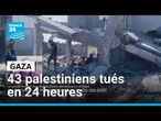 Gaza: au moins 43 tués dont certains lors d'une distribution alimentaire • FRANCE 24