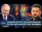 UKRAINE-KRIEG: Putin feiert in Moskau – Bomben fallen auf Sumy – was plant der Kreml wirklich?