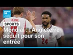 Coupe du monde : l'Angleterre séduit pour son entrée, le Portugal patine • FRANCE 24