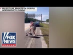 Florida man wrestles alligator on the highway while barefoot: 'CRAZY'