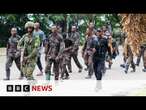 Rebels claim capture of major DR Congo city of Goma | BBC News