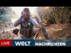 PUTINS KRIEG: Kursk-Offensive - Ukraine nimmt viele Russen in Gefangenschaft | WELT Livestream