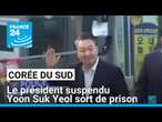 Corée du Sud : le président suspendu Yoon Suk Yeol sort de prison • FRANCE 24