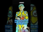 Arte de Espedito Seleiro é projetada na estátua de Padre Cícero; veja homenagem #arte #ceará #shorts