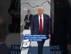 Trump arrives late and tells world leaders 'I'm the boss'