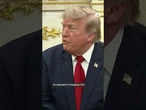 President Trump on why he backed off plan for a toll in the Strait of Hormuz after one day