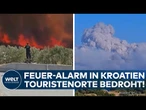 WALDBRÄNDE IN KROATIEN: Polizei ermittelt wegen Brandstiftung – Touristenorte in Gefahr!