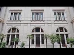 Giardino destrutturato all'italiana nel cortile d'onore di Montecitorio inaugurato da Fontana