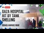 WHO loses touch with staff as medics say Gaza hospital hit by shelling