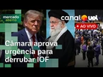 Irã acena a Trump após ataques de Israel; votação na Câmara; 'bomba atômica' do IOF | Mercado Aberto