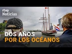Un BUQUE EMULA el VIAJE de DARWIN para ESTUDIAR el ECOSISTEMA MARINO | RTVE Noticias